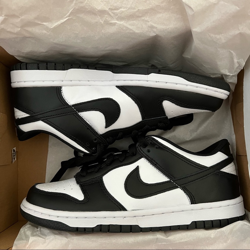 Nike Dunk Low Retro GS “Black White”